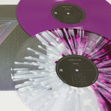 Node 12" Vinyl (Half Trans Grape / Half Clear With White Splatter)