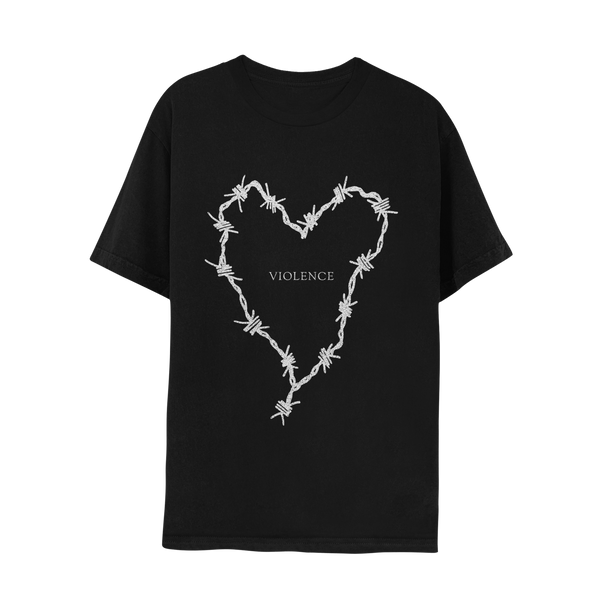 Barbed Wire Heart T-Shirt