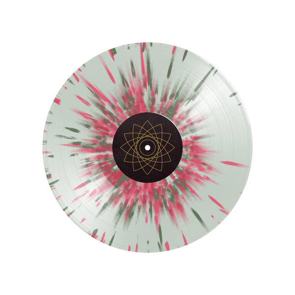 Antibloom 12” Vinyl (Cherry Coke - Coke Bottle Clear w/ Opaque Magenta And Olive Splatter)