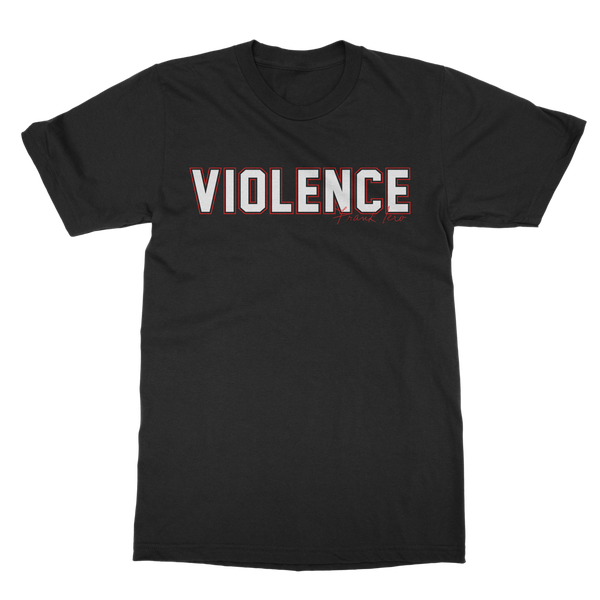 Violence Varsity T-Shirt (Black)