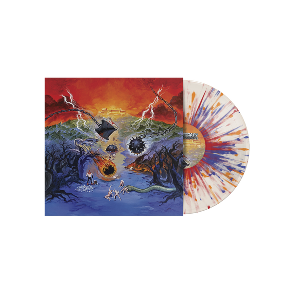 The Path To Righteousness 12" Vinyl (Clear W/ Red, Blue, Orange, Yellow & Black Splatter)