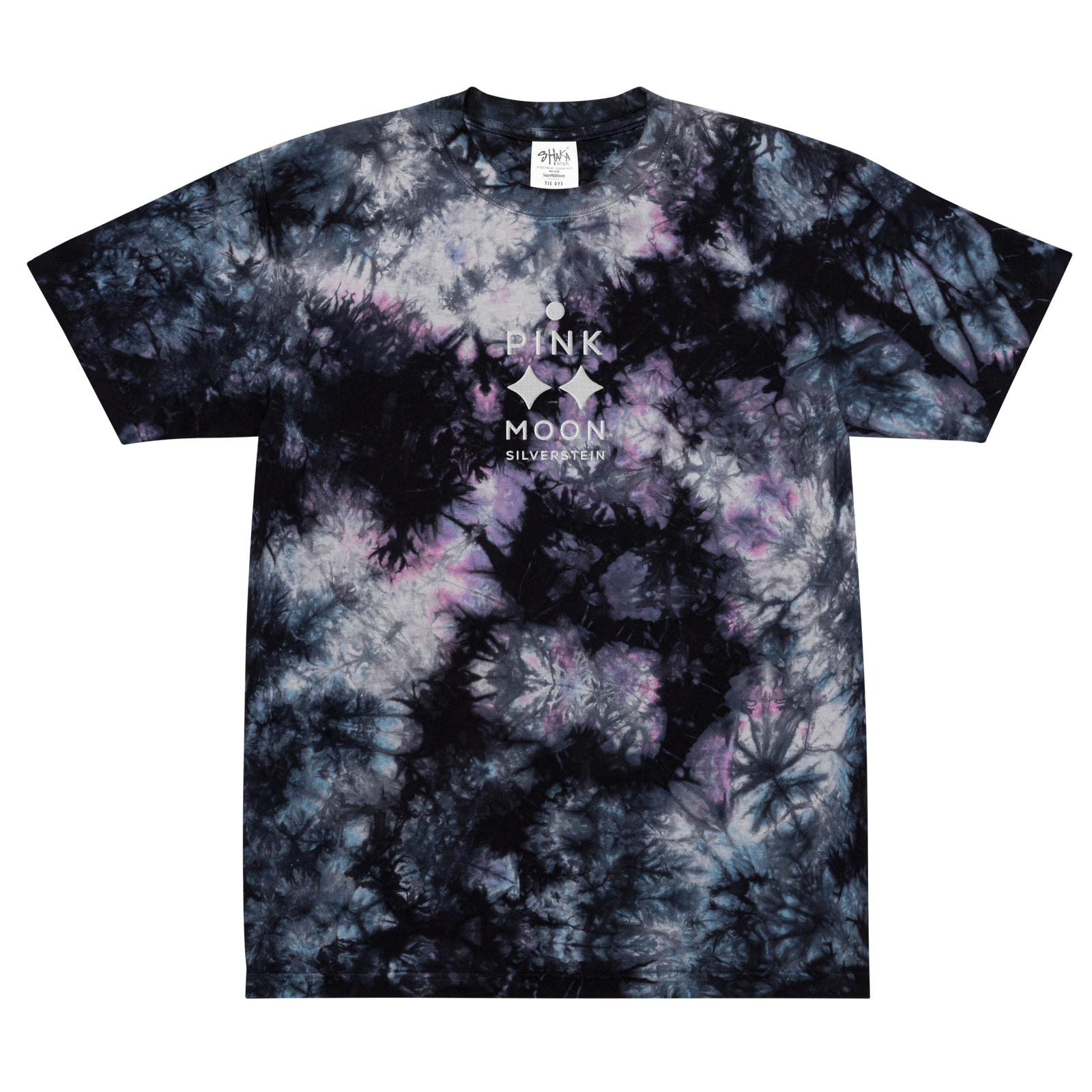 tie dye moon shirt