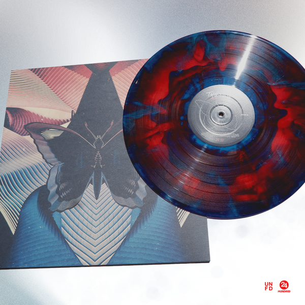 Butterfly 12" Vinyl (Transparent Blue & Red Smash)
