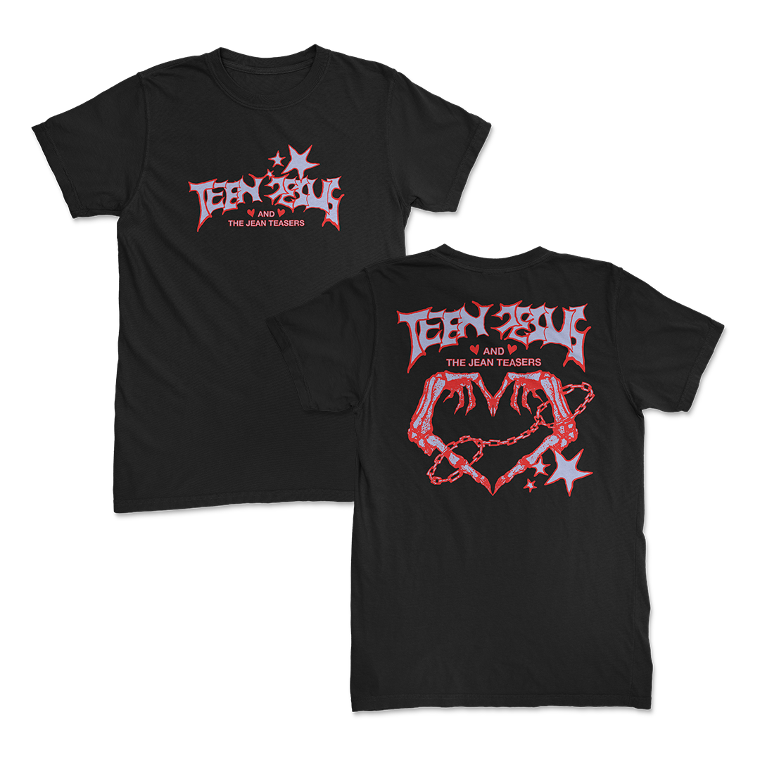 Teen Jesus And The Jean Teasers - Skeleton Heart T-Shirt – USA 24Hundred