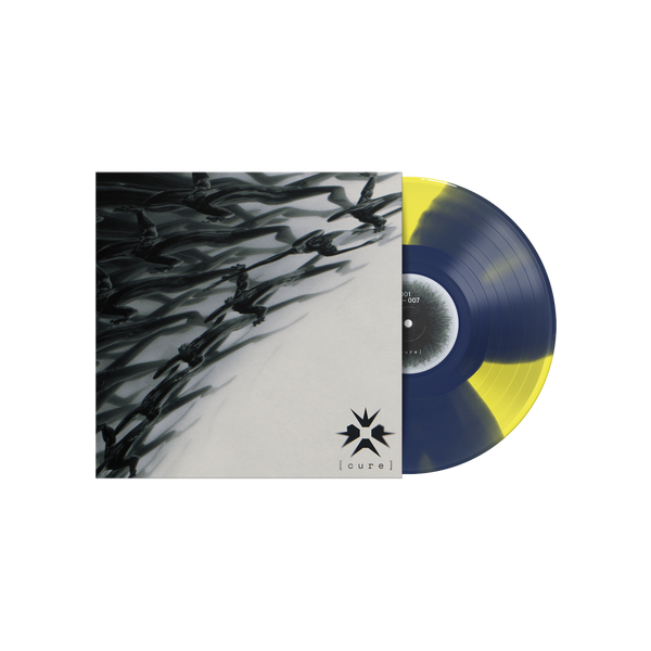 ERRA - CURE 12” Vinyl (Dark Blue & Transparent Yellow Triple Button ...