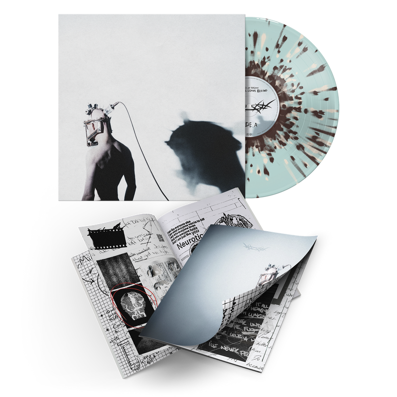 What I'll Leave Behind 12" Vinyl (Blue Ice w/ Splatter) + Zine