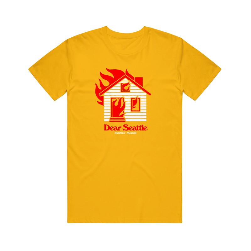 Burning T-Shirt (Yellow)