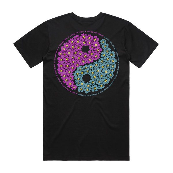 Flower Ying Yang T-Shirt