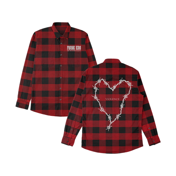 Barbed Wire Heart Limited Edition Flannel