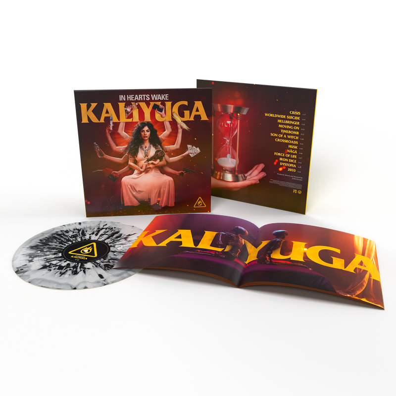 Kaliyuga 12" Vinyl (ASH - Black & Grey Marble)