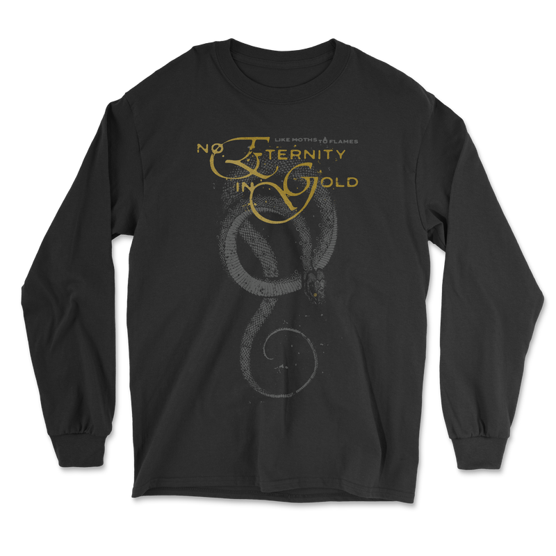 No Eternity In Gold Long Sleeve (Metallic Gold Ink)