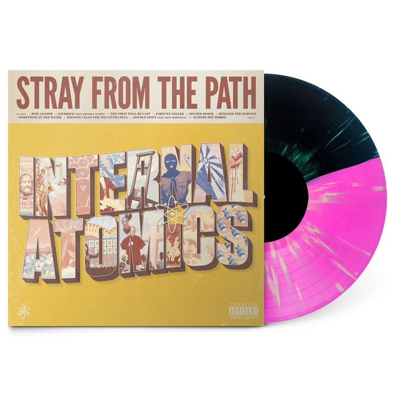 Internal Atomics 12" Vinyl (Half Black/Half Pink)
