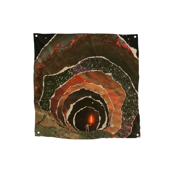 The Dark Pool Anniversary Wall Flag