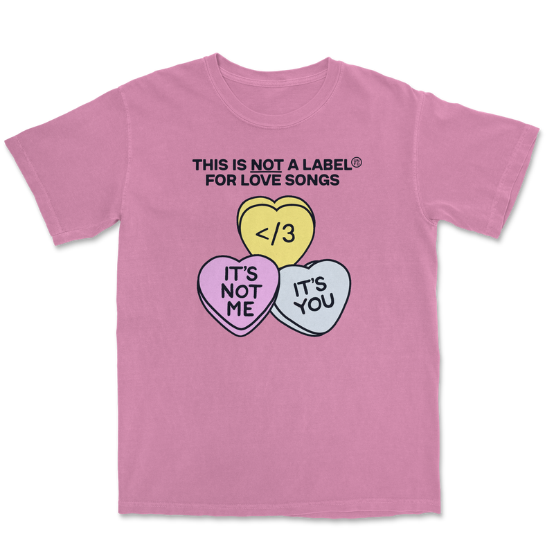 UNFD Candy Hearts T-Shirt (Pink)
