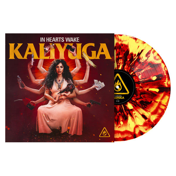 Kaliyuga 12" Vinyl (FLAME - Red, Yellow & Black Marble)