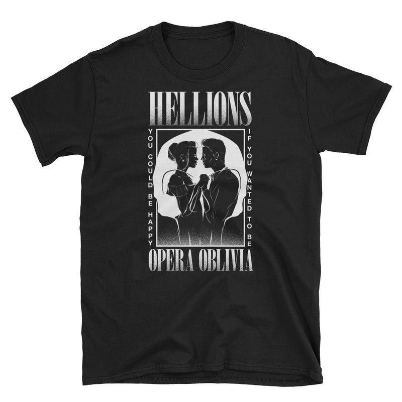 Skull Lovers T-Shirt (Black)
