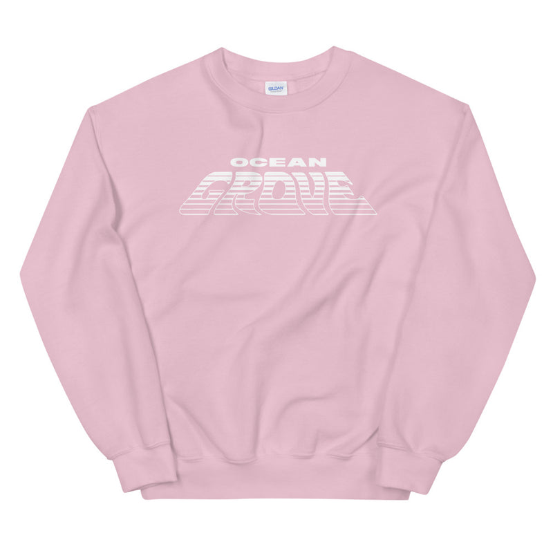 Ocean Grove Logo Crew Neck (Pink)